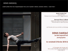 Tablet Screenshot of denis-darzacq.com